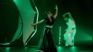 Spectacle de Noël premium LED pour mairies et événements de fin d'année.